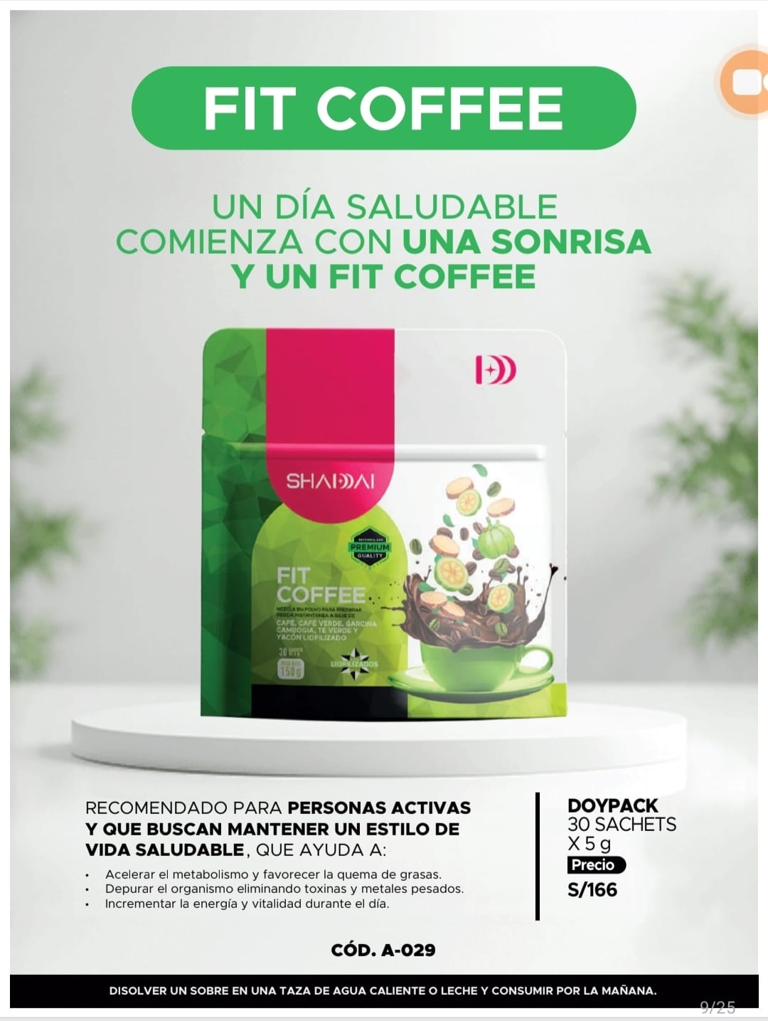 Shaddai Fit Coffee